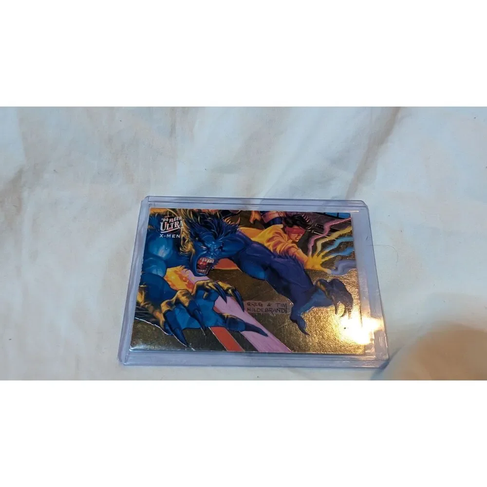 1994 Fleer X-Men Ultra Limited Edition Subset 3 of 9 Beast and Jubilee